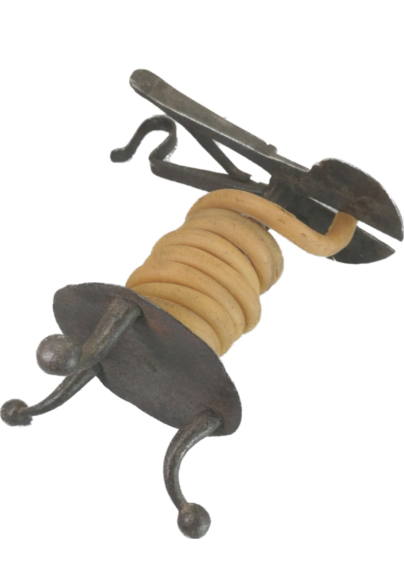 Wrought-iron Mechanism Wax-holder