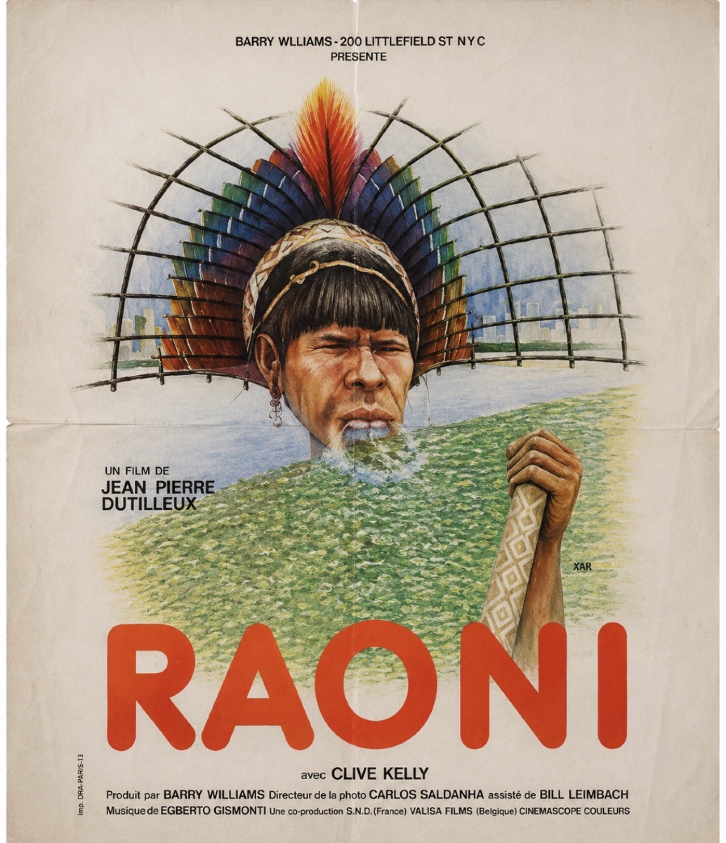 AFFICHE ORIGINALE DU FILM RAONI