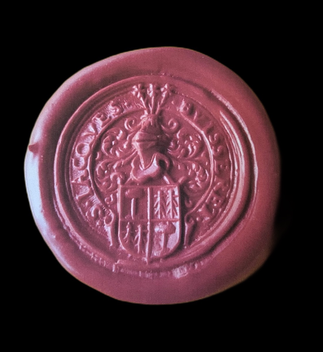 MATRICE DE SCEAU DE LA SEIGNEURERIE DE BUISSERET France, vers 1580–1630-photo-2