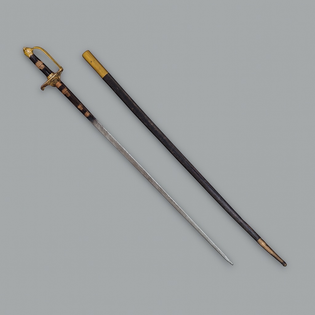 ÉPÉE D’OFFICIER DE LA FAYETTE  -  LOUIS XVI-photo-3