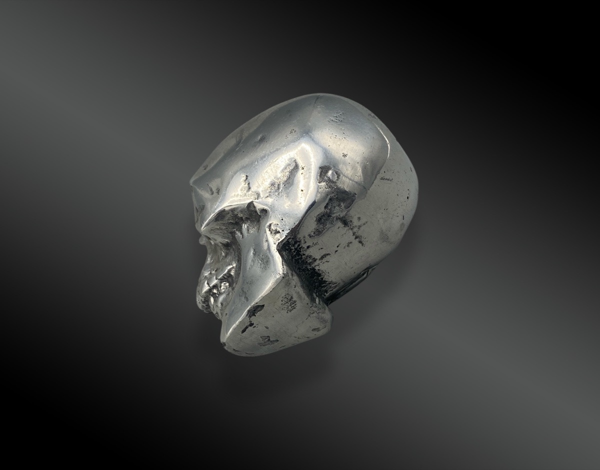 Skull – Silver Vanity Set-photo-4
