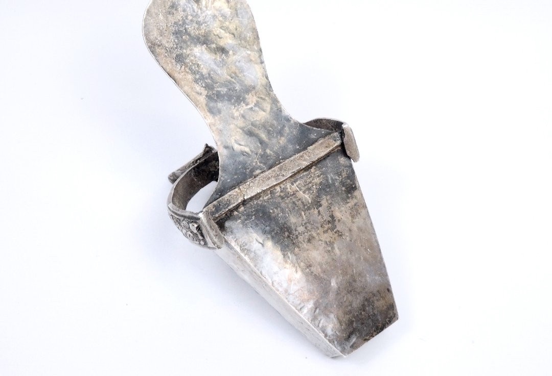 ÉTRIER FÉMININ DE MONTE LATÉRALE EN ARGENT-photo-3