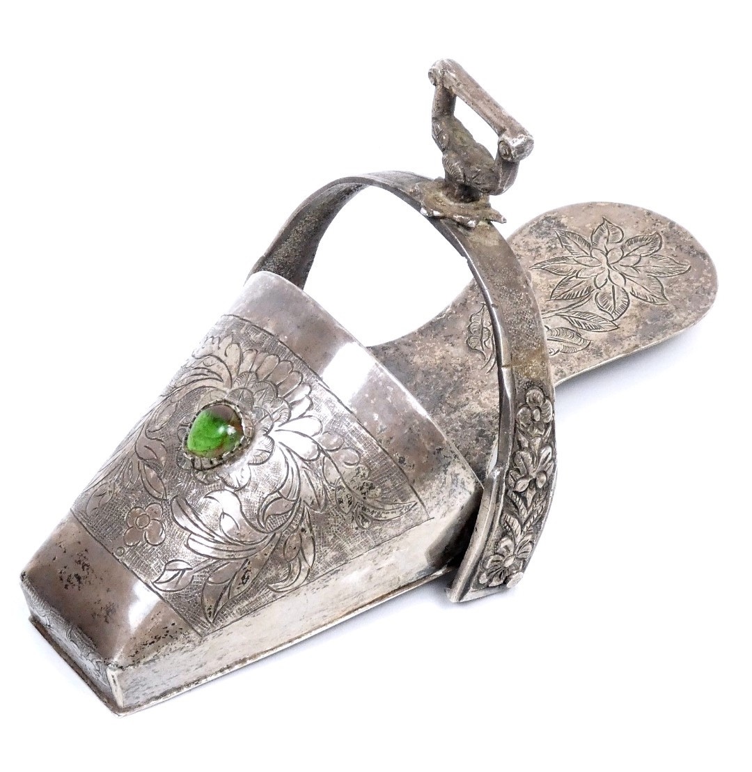 ÉTRIER FÉMININ DE MONTE LATÉRALE EN ARGENT