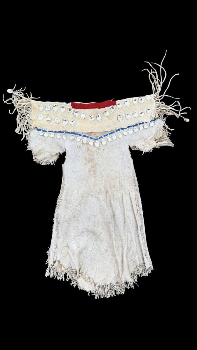 ROBE DE FILLETTE SIOUX DES GRANDES PLAINES-photo-2