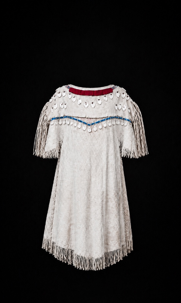 ROBE DE FILLETTE SIOUX DES GRANDES PLAINES-photo-3
