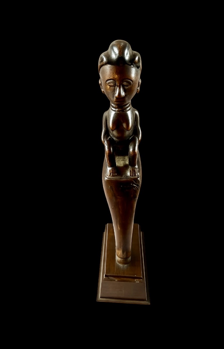 Sling With A Figure Of A Seated Woman