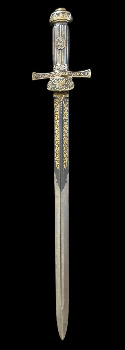 Imperial Honor Dagger Signed By Devisme In Paris-photo-3