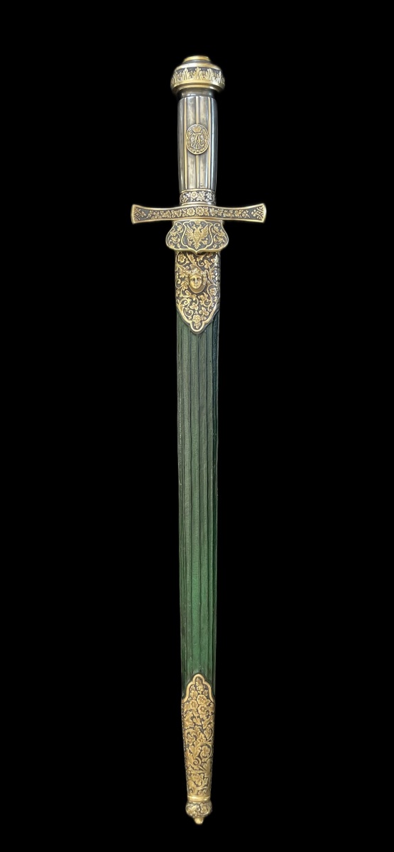 Imperial Honor Dagger Signed By Devisme In Paris
