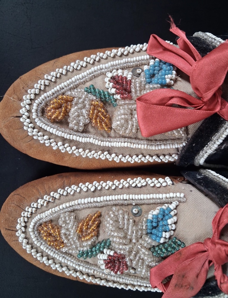 PAIRE DE MOCASSINS DE PRESTIGE PERLÉS-photo-4