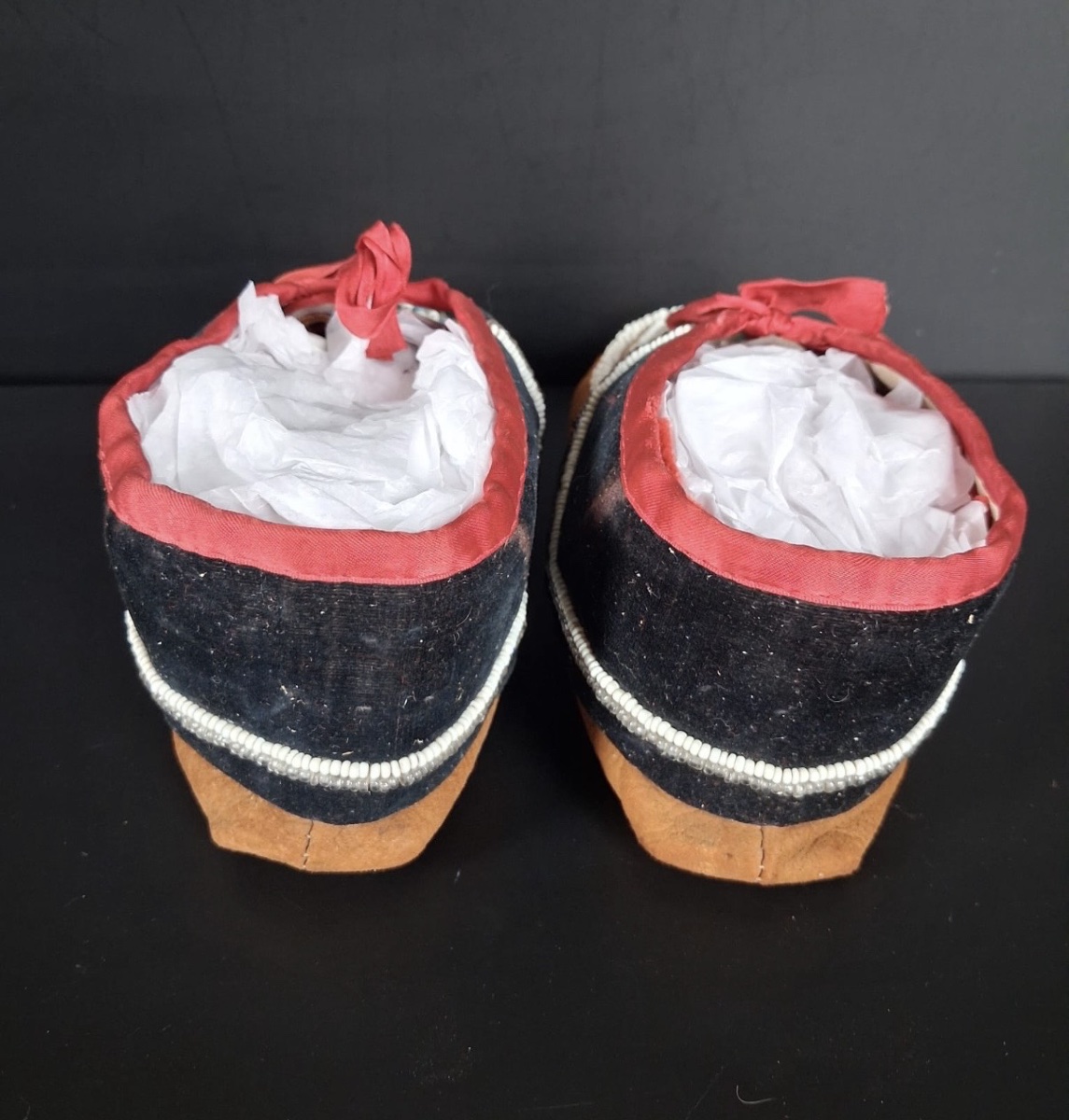 PAIRE DE MOCASSINS DE PRESTIGE PERLÉS-photo-1