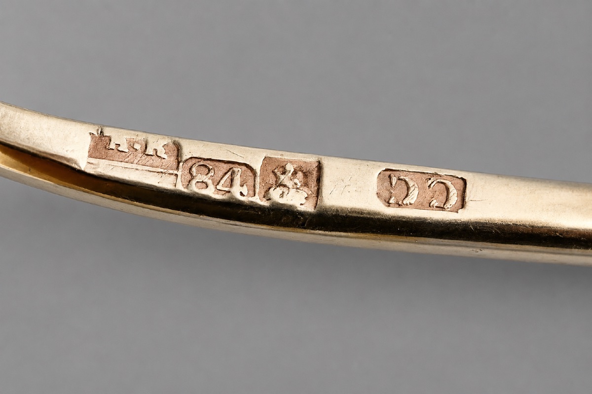 DOUZE CUILLÈRES EN ARGENT VERMEILLÉ ET NIELLÉ, MOSCOU 1850 -photo-4