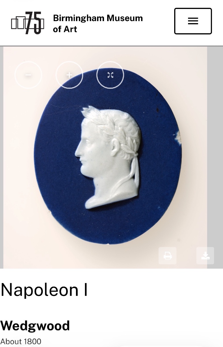 Wedgwood – Portrait Of Napoleon I-photo-4
