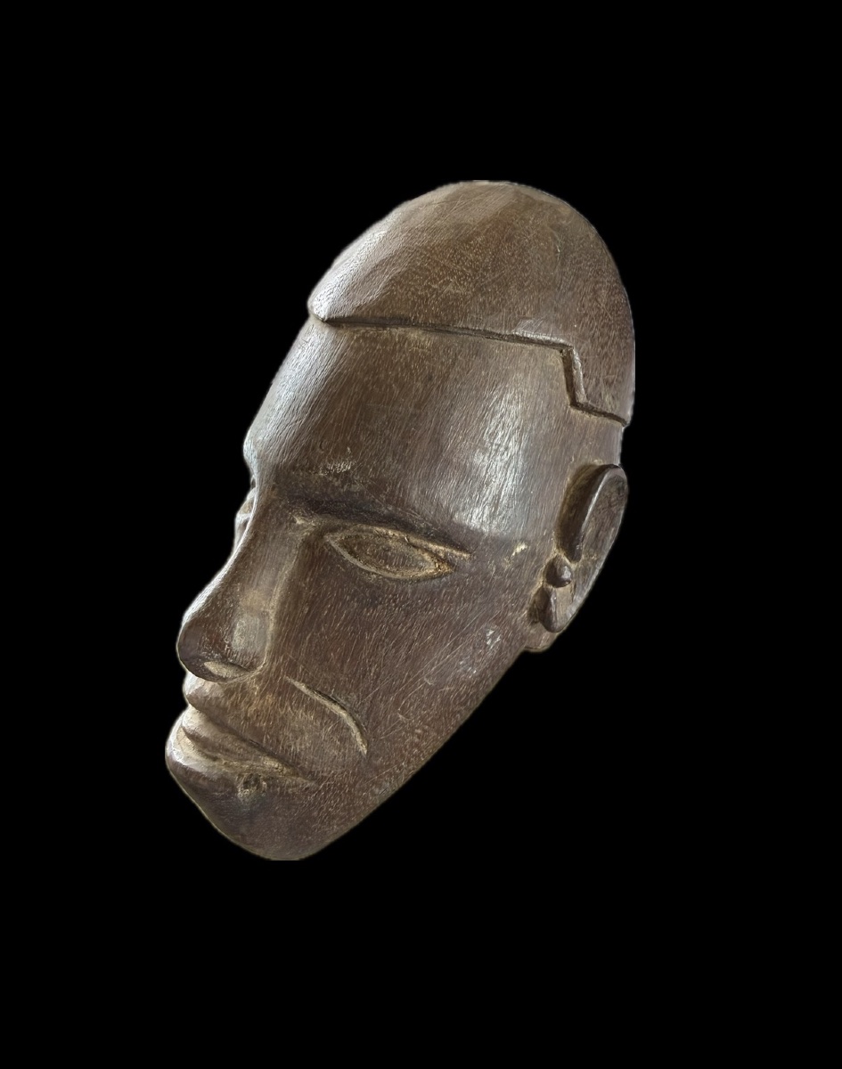 Asmat Sculpted Head: A Piece That Has Been Published And Exhibited