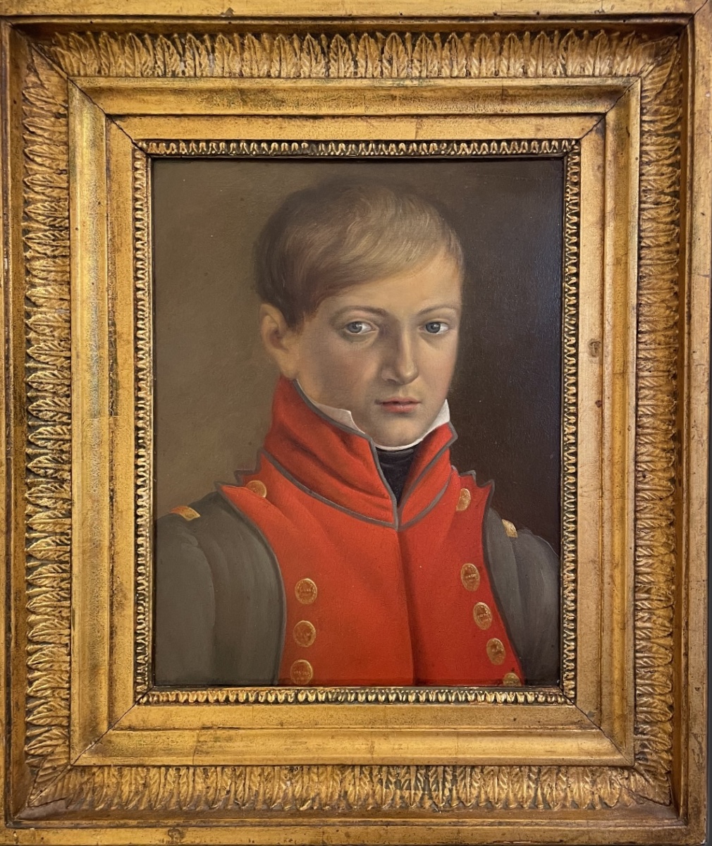 Portrait Of Jules Frison, A Student At The Imperial High School In Brussels — 1808