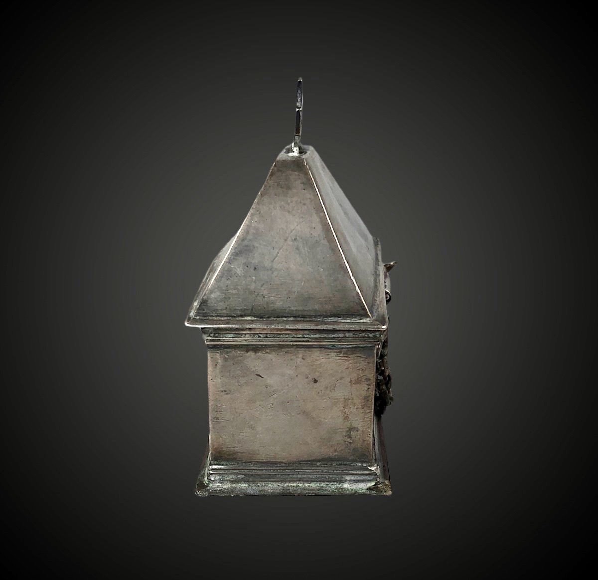 SAINTES HUILES EN ARGENT MASSIF, PARIS 1702-1703-photo-4