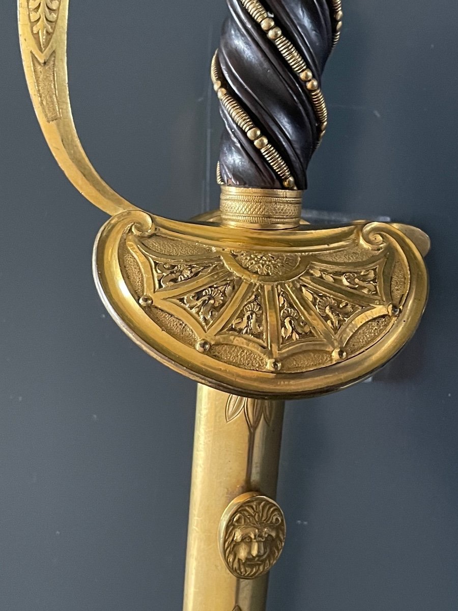 Épée d’officier, Époque consulat 