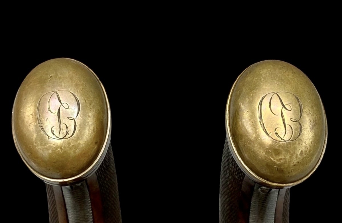 Pair Of Officer's Pistols, Model 1816-photo-7