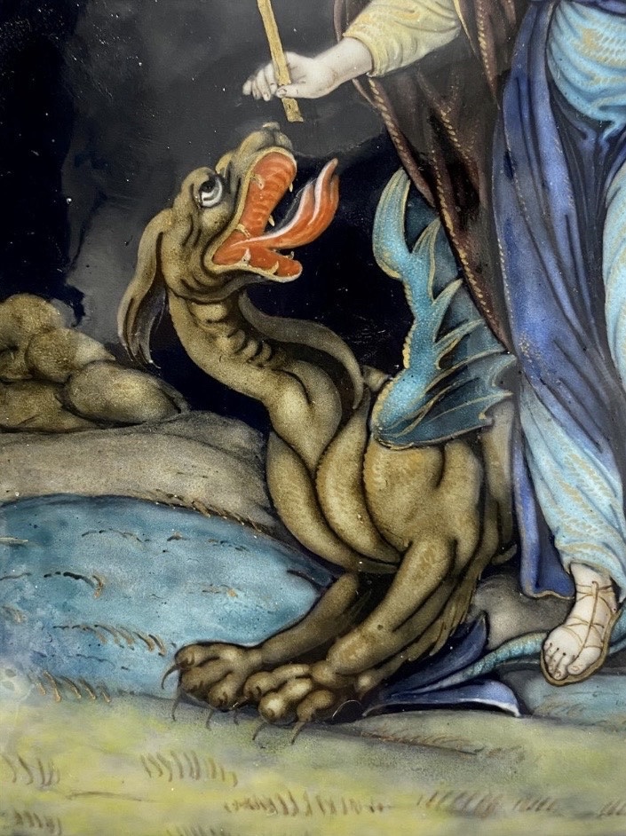 Saint Margaret Defeating The Dragon-photo-1