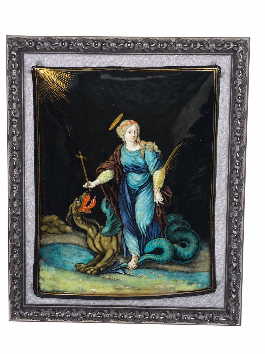 Saint Margaret Defeating The Dragon-photo-2
