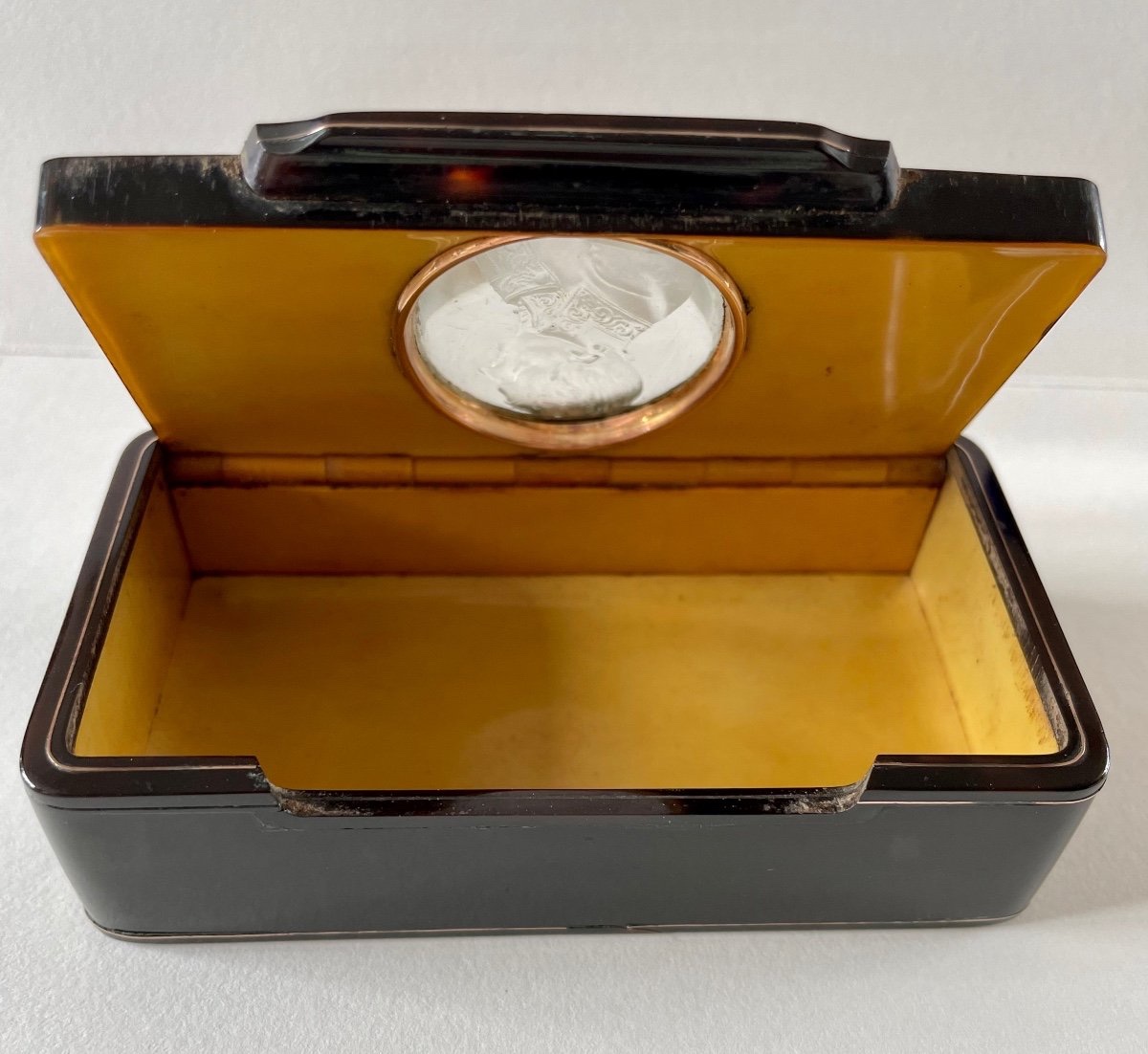 BOÎTE À PRISER, BONAPARTE, PREMIER CONSUL, VERS 1800 