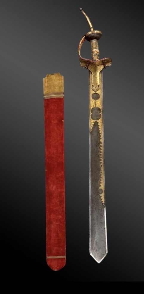 Épée khanda avec son fourreau-photo-2