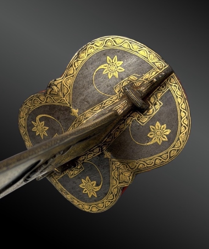 Épée khanda avec son fourreau-photo-4