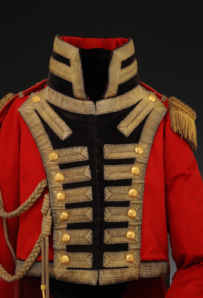 HABIT DE GRAND UNIFORME DES GENDARMES DE LA MAISON MILITAIRE DU ROI, modèle 1814, Restauration.-photo-4
