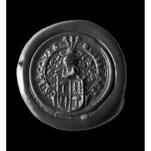 Seal Matrix Of The Buisseret Lordship, 16th Century. 