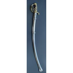 SABRE DE CAVALERIE LÉGÈRE DE LA GARDE IMPÉRIALE DE BOUTET, MODÈLE AN IX, PREMIER EMPIRE