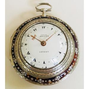 Montre de poche à trois boîtiers – Isaac Rogers, Londres, vers 1797