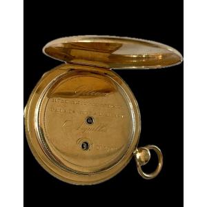 Extra-thin Gold Pocket Watch – Giteau, Watchmaker To The King – Paris, Restoration Period