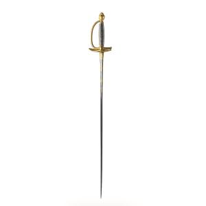 ÉPÉE D’OFFICIER France, vers 1790.
