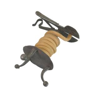 Wrought-iron Mechanism Wax-holder