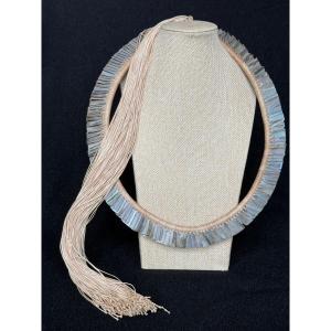 COLLIER CÉRÉMONIEL EN NACRE - PAPOUASIE-NOUVELLE-GUINÉE - COLLECTION JEAN-PIERRE DUTILLEUX