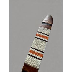Calumet Pipe With Quilwork Decoration