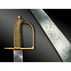 Navy Enlisted Men's Consular Saber, Model 1782, Modified In 1790