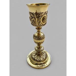Important calice et sa patène en argent partiellement vermeillé – Paris, 1809–1819