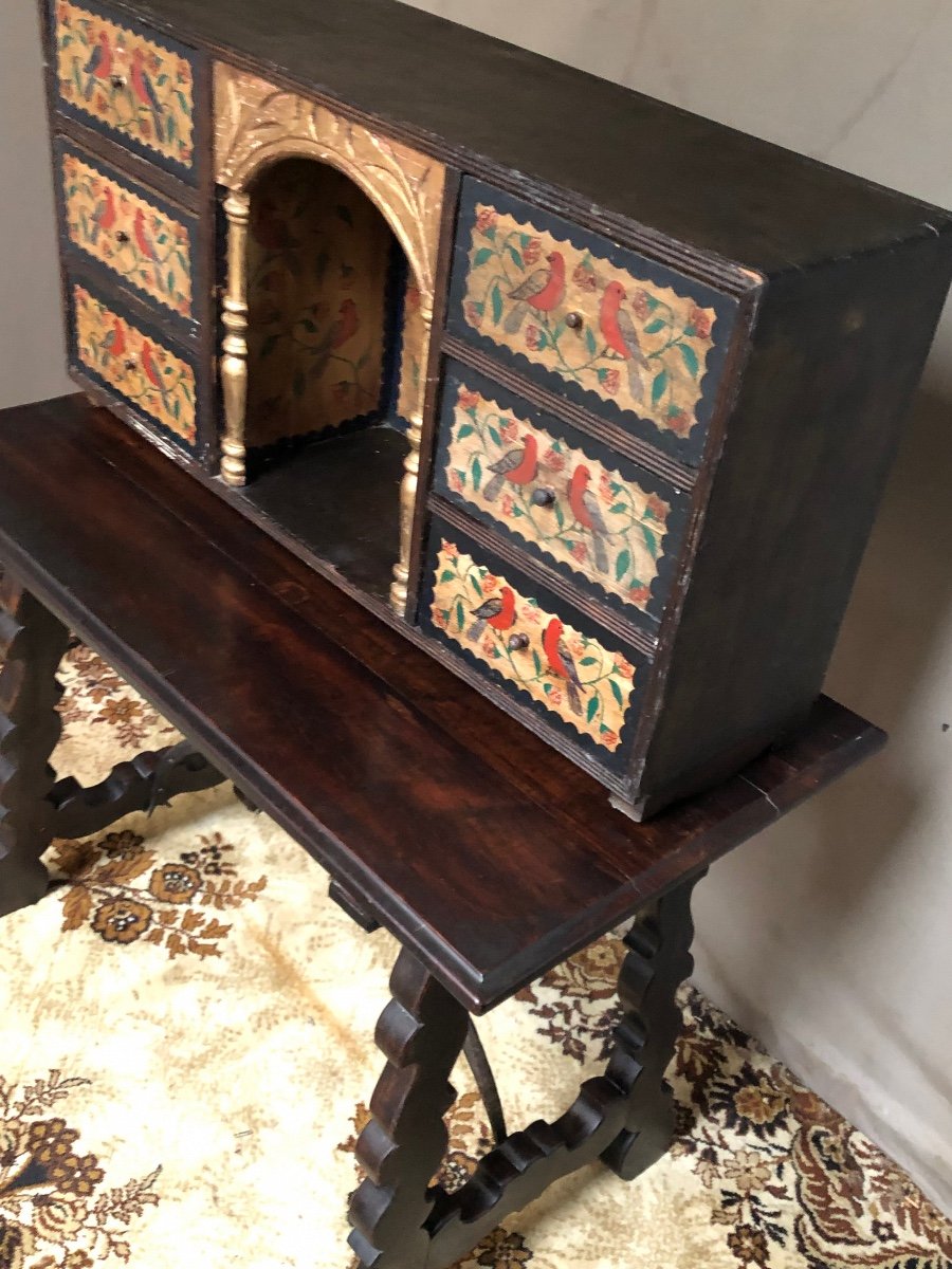 18th Century Spanish Bargueno Cabinet-photo-2