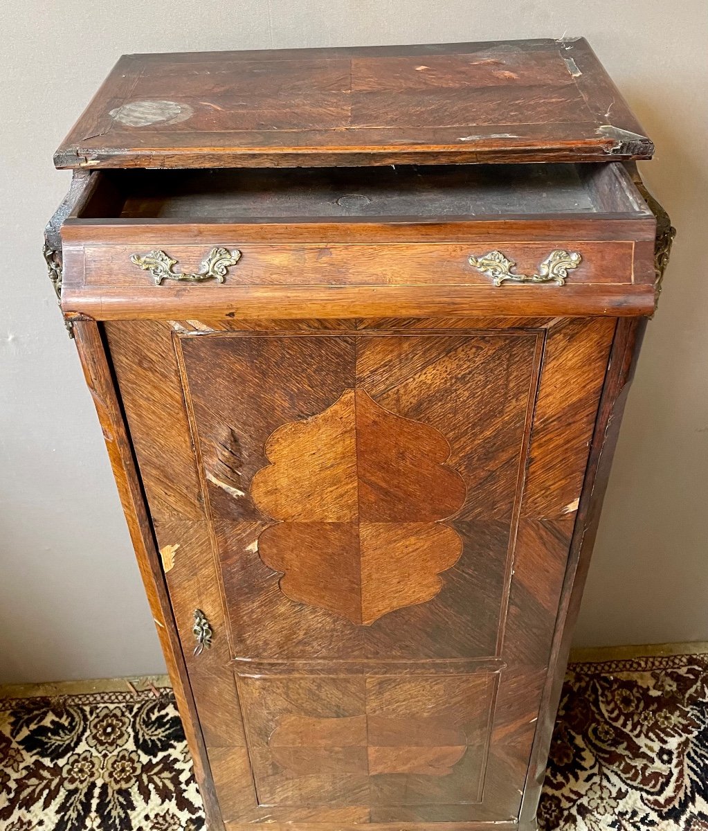 Small Wardrobe In Marquetry 18th-photo-3