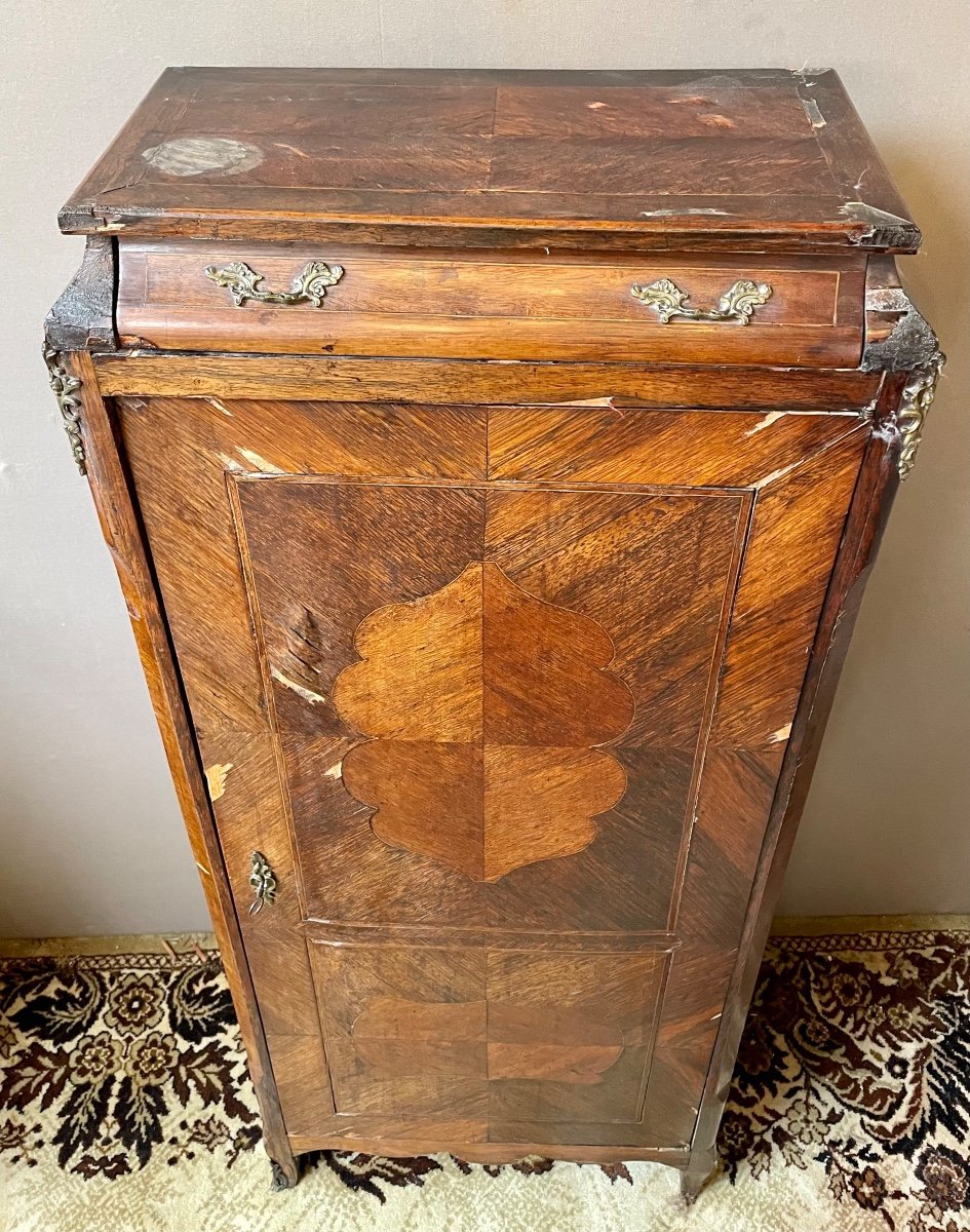Small Wardrobe In Marquetry 18th-photo-4