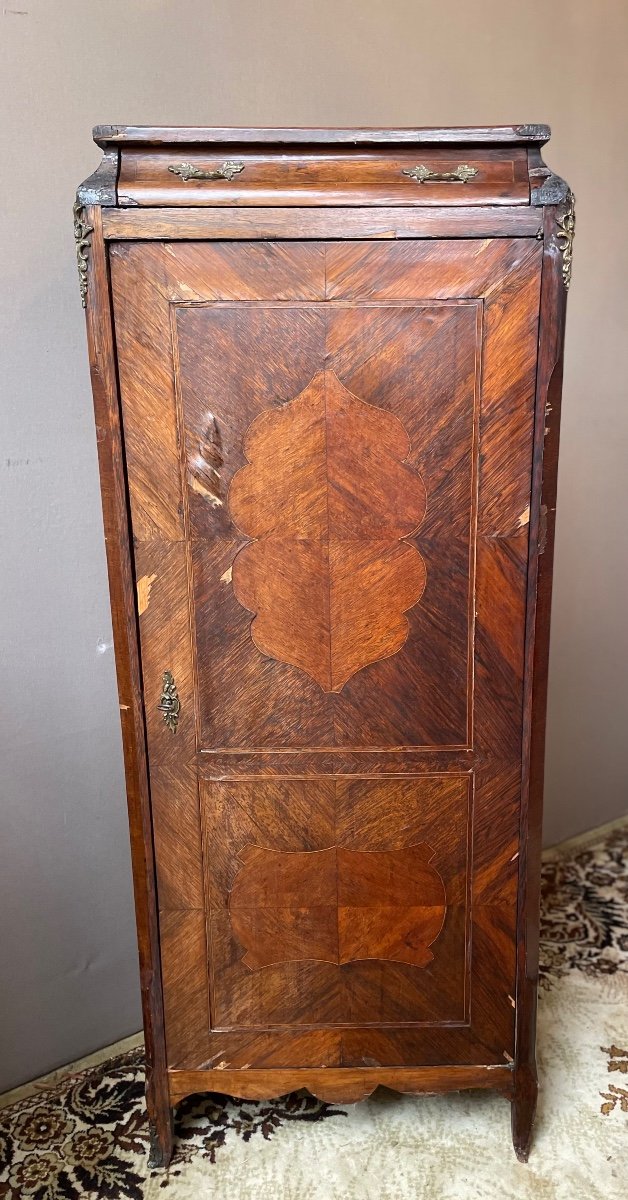Small Wardrobe In Marquetry 18th