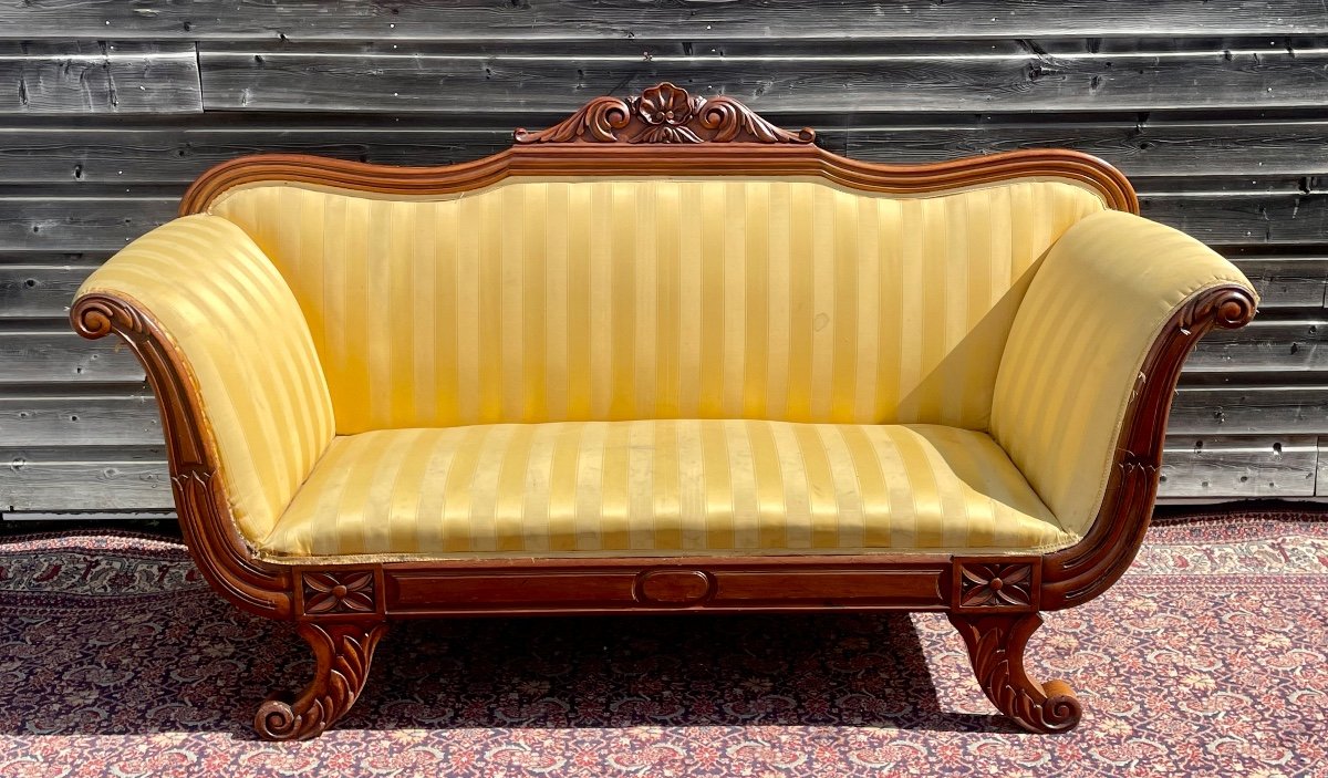 Méridienne Restauration époque 19 ème 