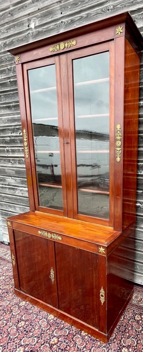Buffet Showcase Restoration In Mahogany 19th-photo-1