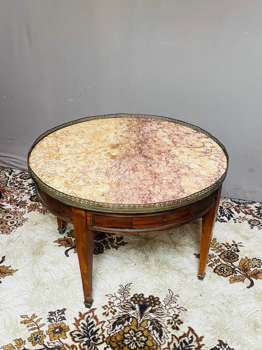 Beautiful Mahogany Hot Water Bottle Table From The 19th Century-photo-4