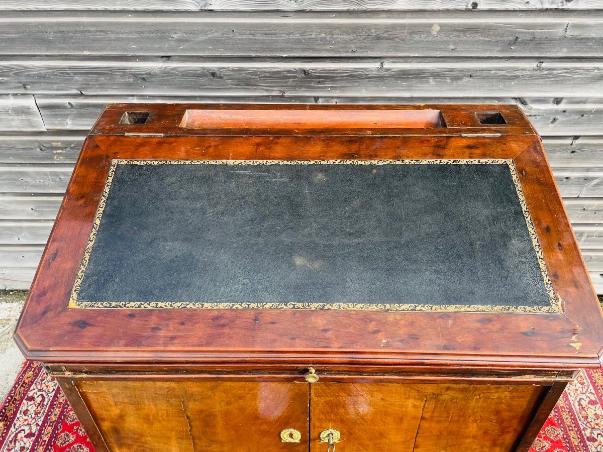 Meuble cartonnier en acajou  d’époque XIX ème -photo-2
