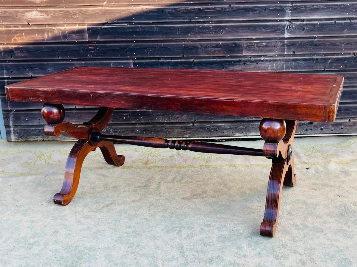 Table De Salle à Manger En Acajou D’époque Charles X