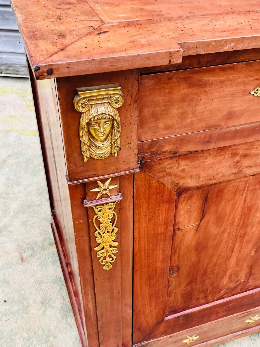 Empire Period Mahogany Sideboard-photo-2