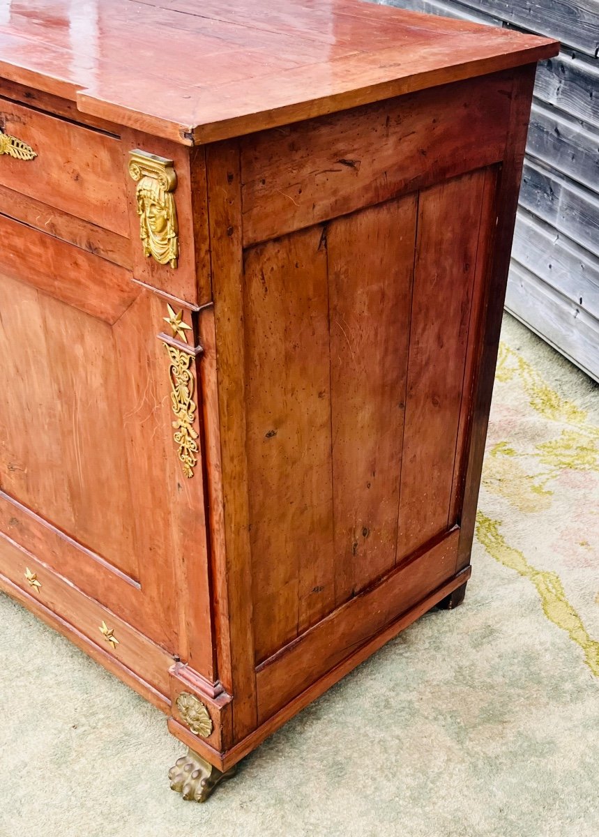 Empire Period Mahogany Sideboard-photo-1