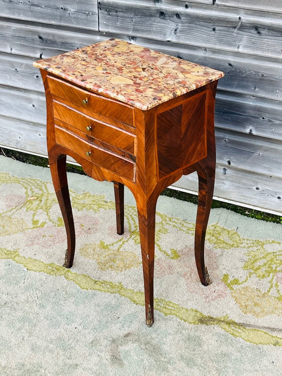 Table chiffonnière estampillé HEDOUIN Jean-Baptiste-photo-2