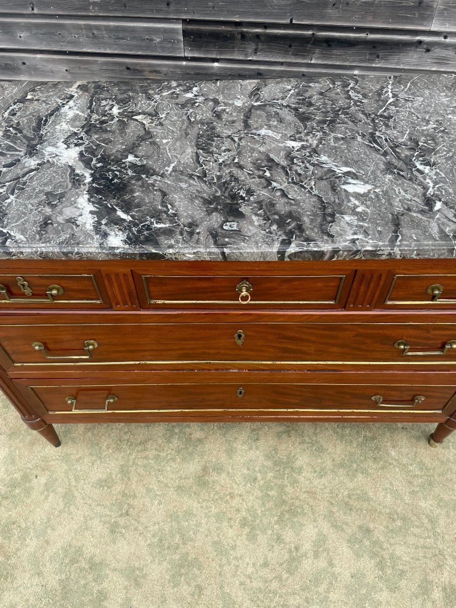 Commode, Period Mahogany, Louis XVI-photo-3